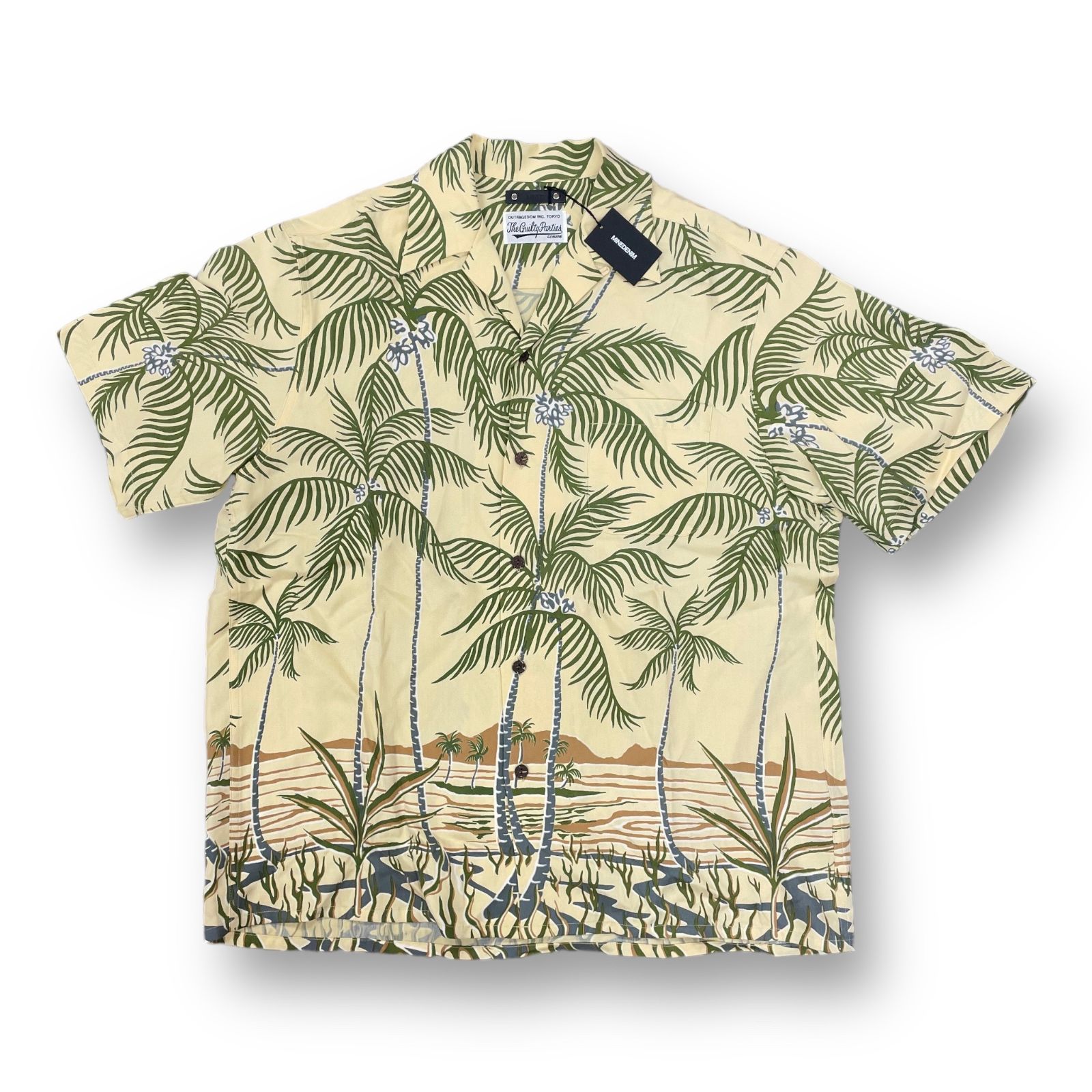 マインデニム ×ワコマリア WACKO MARIA 21AW Palm tree Hawaiian SH