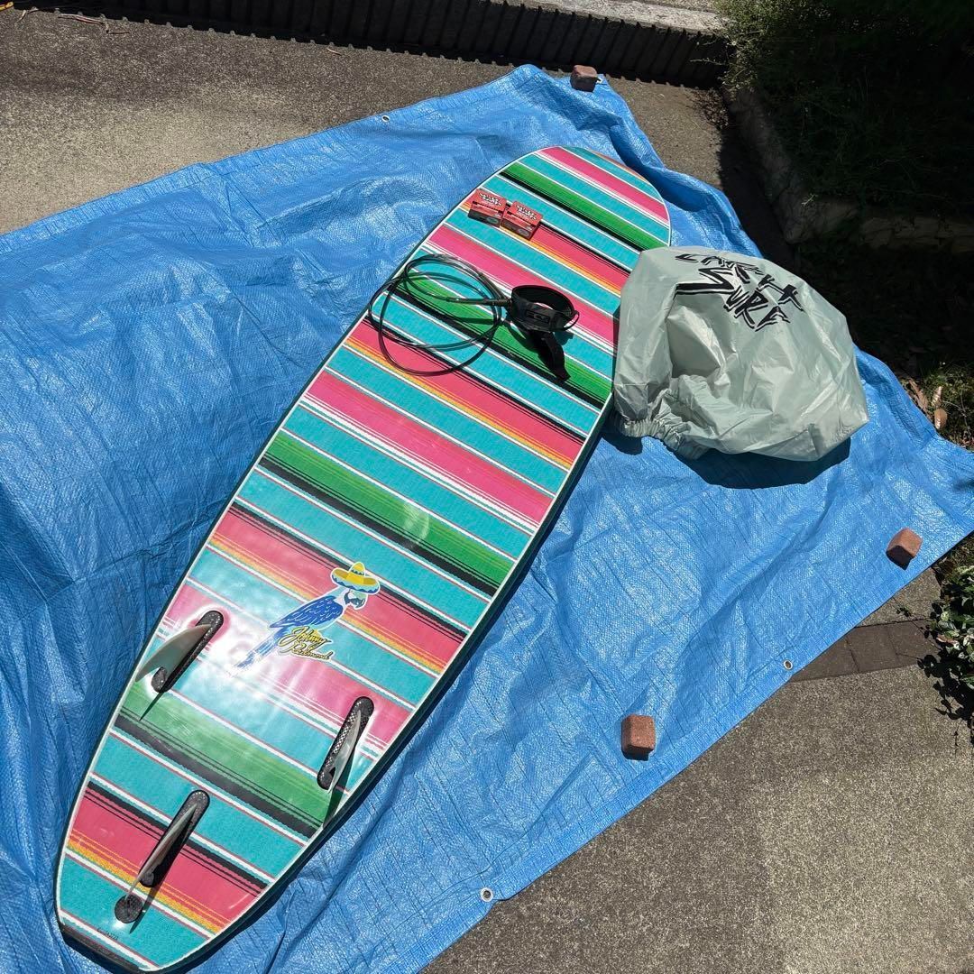 美品！キャッチサーフ　ソフトボード　7ft リーシュ　ワックス　ボードカバー付き 美品！キャッチサーフ ソフトボード 7ft リーシュ ワックス