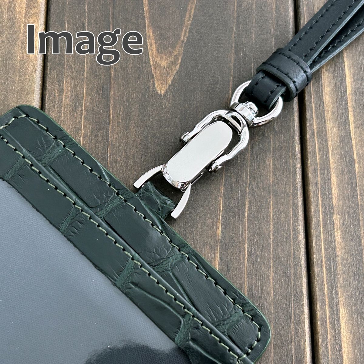 クロコダイル IDホルダー