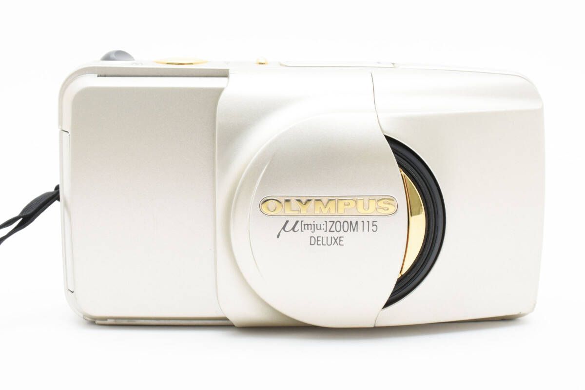 販売 ☆極上品☆ オリンパス OLYMPUS μ mju: ZOOM115 DELUXE ミュー 元