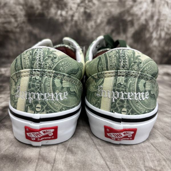 値下げSupreme Vans Dollar Era シュプリームバンズコラボ Supreme × Vans Dollar Era 