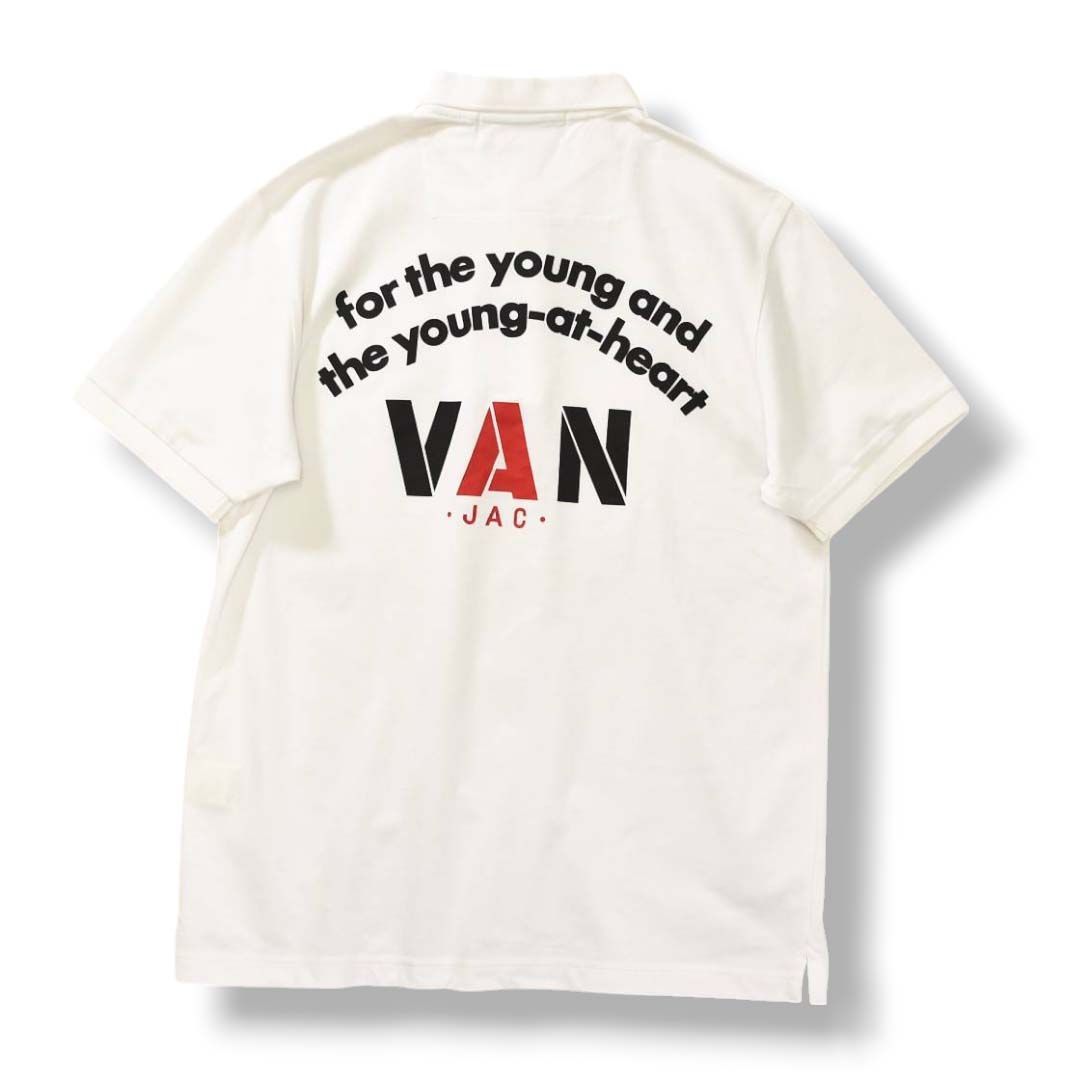 ヴァン ヂャケット VAN JACKET INC アーチロゴ 半袖 カノコ