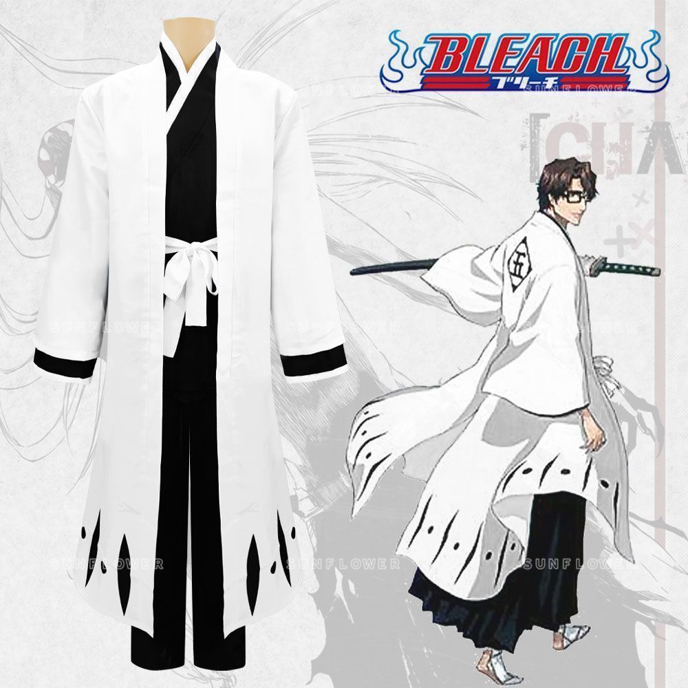 BLEACH ブリーチ 千年血戦篇 隊長 日番谷冬獅郎 衣装 仮装 コスプレ ユニフォーム漫遊展 撮影用 舞台服 cosplay衣装 コスプレ衣装 舞台演出服 ハロウィン イベント 学園祭 パーティー アニメ 祭