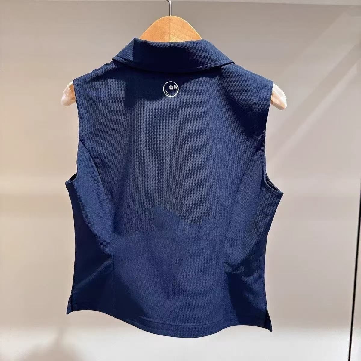 Malbon Golf マルボンゴルフ ベストノースリーブポロシャツレディース夏 malbon golf レディース ゴルフウェア 夏用 ポロカラー 練習用