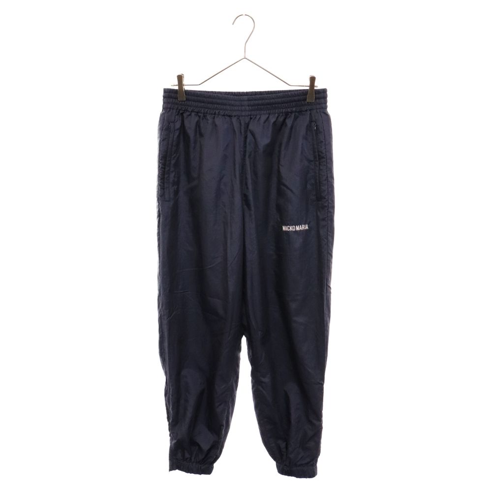 WACKO MARIA (ワコマリア) 24SS TRACK PANTS (TYPE-1) ロゴ刺繍 ナイロン トラックパンツ ネイビー  24SS-WMO-TP01 - メルカリ