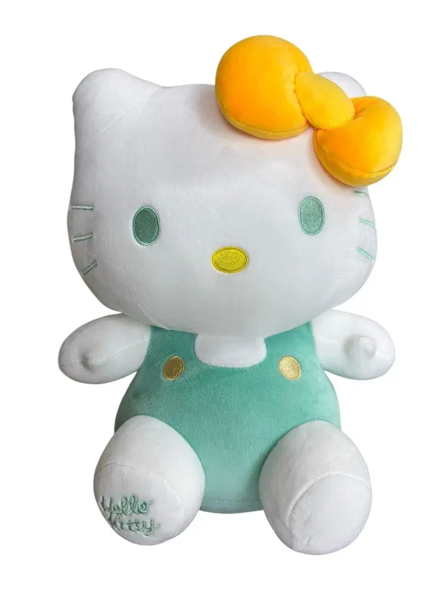 ハローキティ hellokitty 日本 人形 緑 キティ 33cm ぬいぐるみ