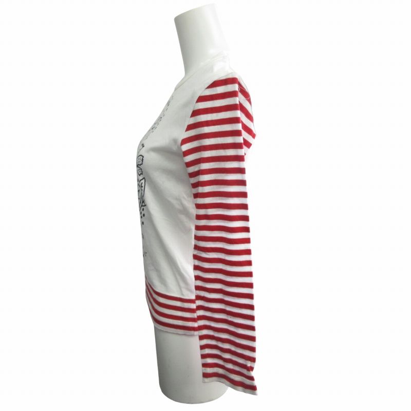 コムデギャルソンの草間彌生とのコラボによるTシャツ コムデギャルソンCOMME des GARCONS 草間彌生 コットンプリントT