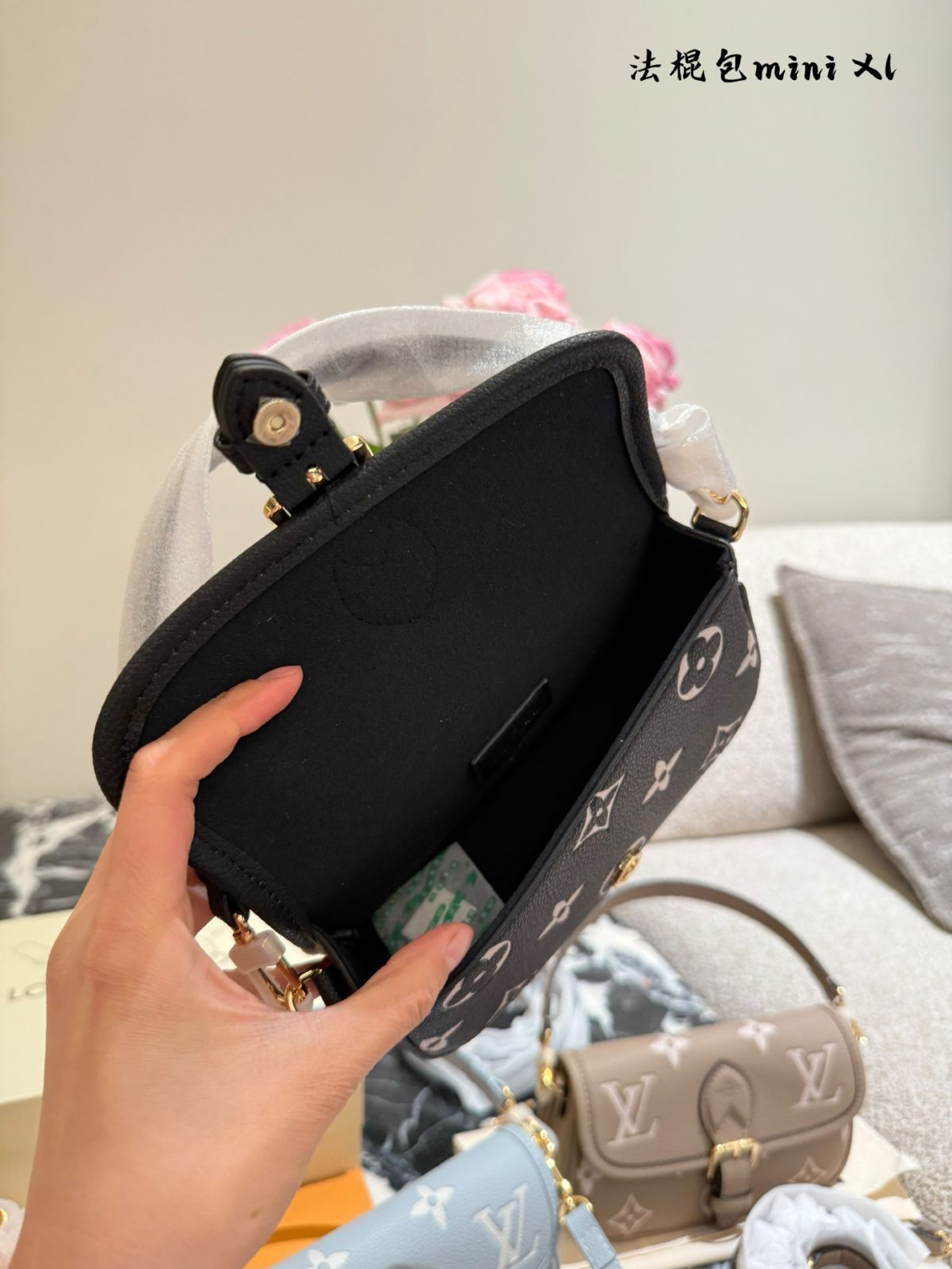【上品ガーリー◎】LOUISVUITTON Nano Diane ハンドバッグ 新*LV*Nano Diane 2WAY モノグラム ハンドバッグ M83298 (Louis