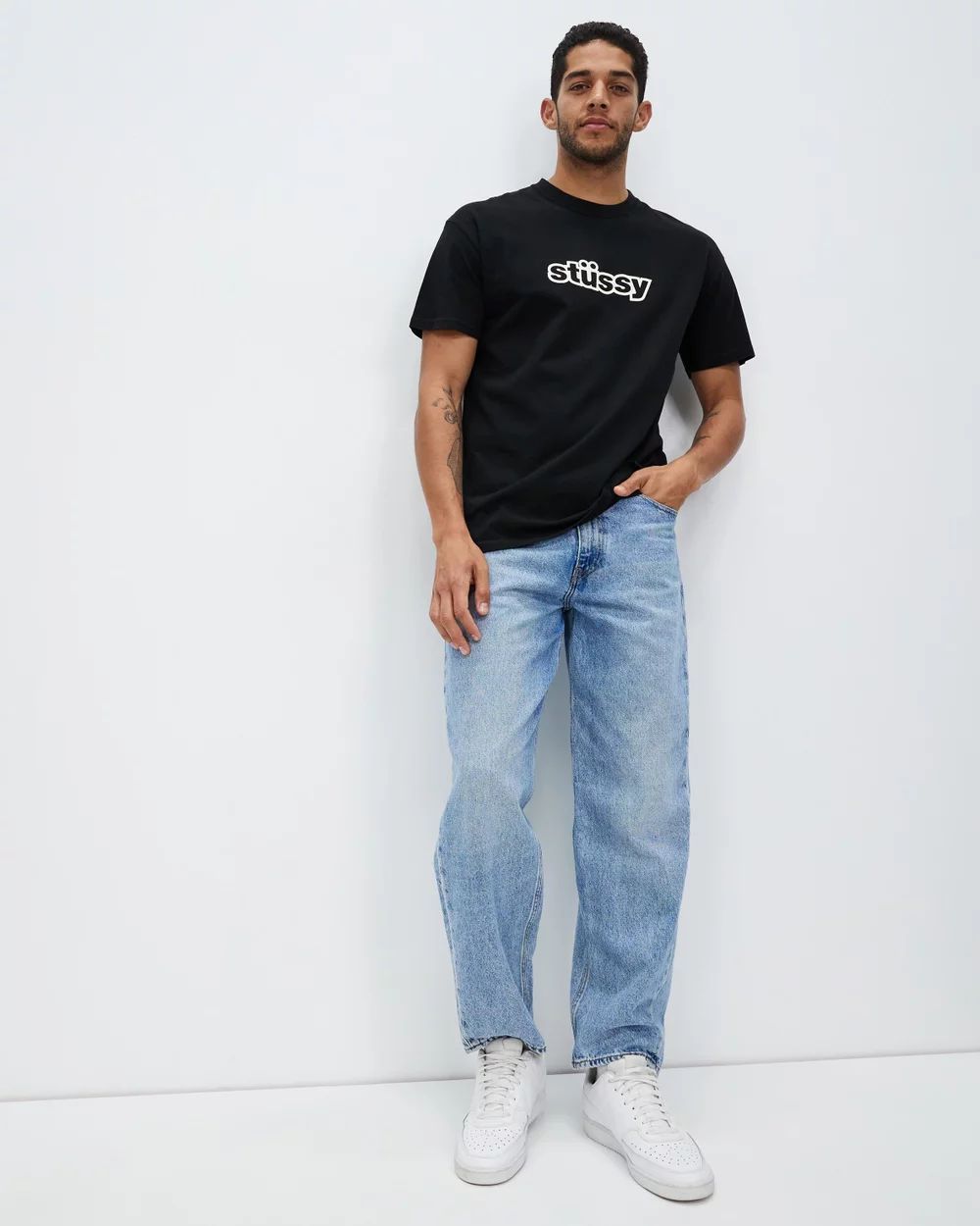 [STUSSY] Thick 50-50 Pigment SS Tee Tシャツ ステューシー STUSSY Thick 50-50 Pigment SS Tee Tシャツ ステューシー