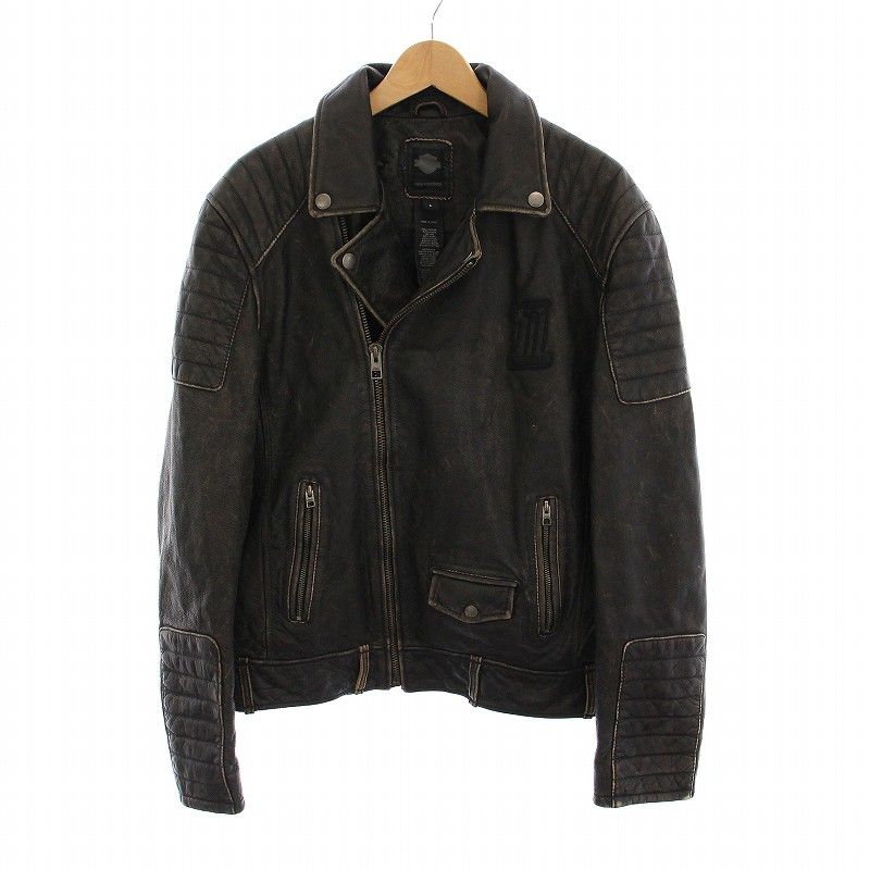 ハーレーダビッドソン HARLEY DAVIDSON ライダース ジャケット レザー 