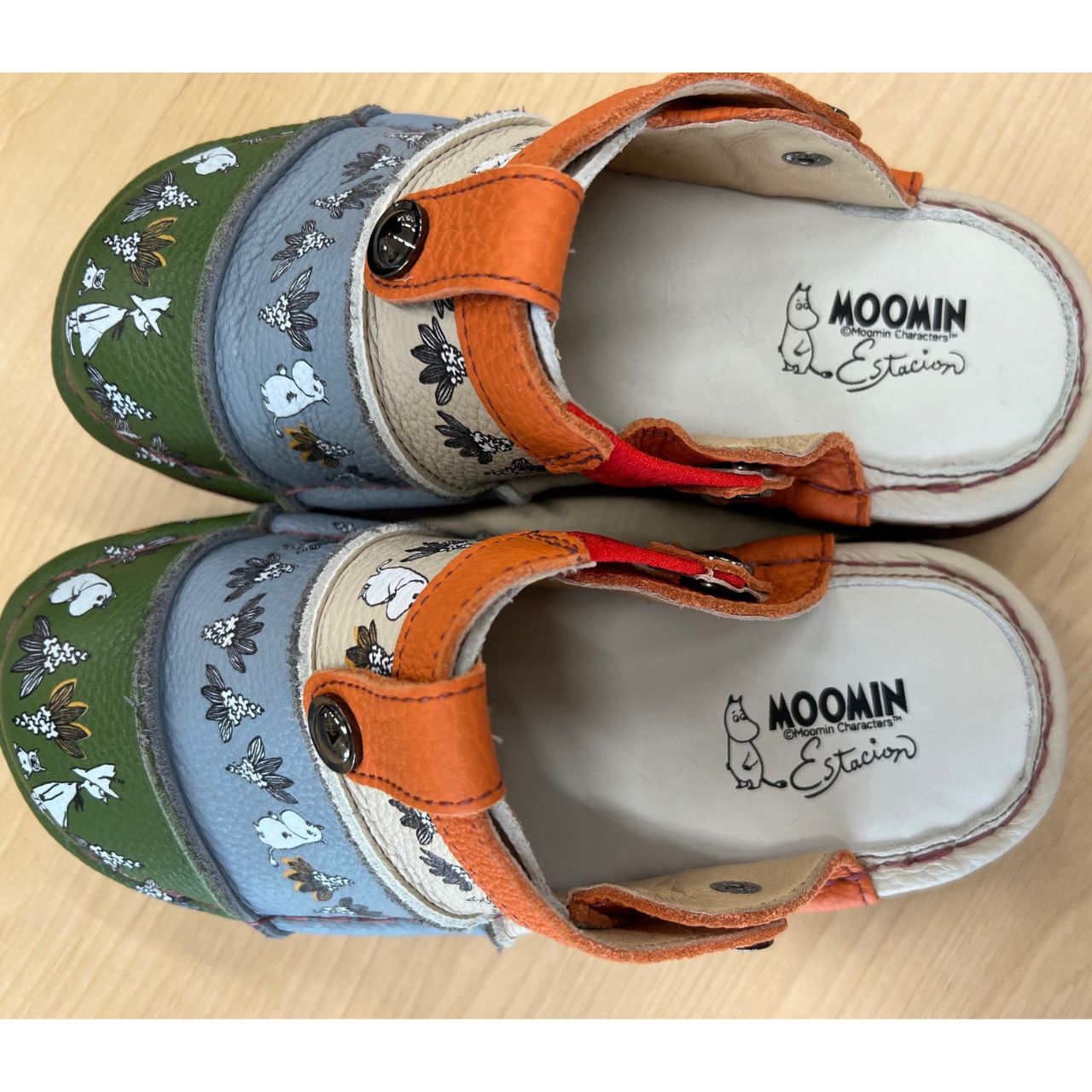エスタシオン ムーミン 2WAY サボサンダル Estacion クロッグサンダル