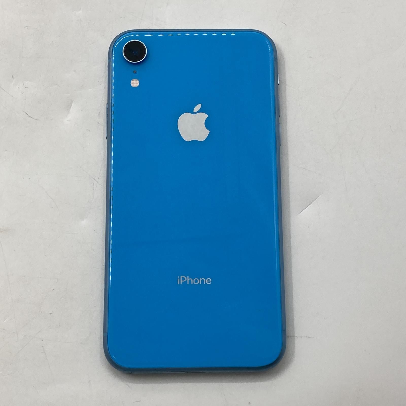 全額返金保証】【最速発送】Apple iPhone XR 64GB ブルー docomo 動作確認済 白ロム 82% - メルカリ