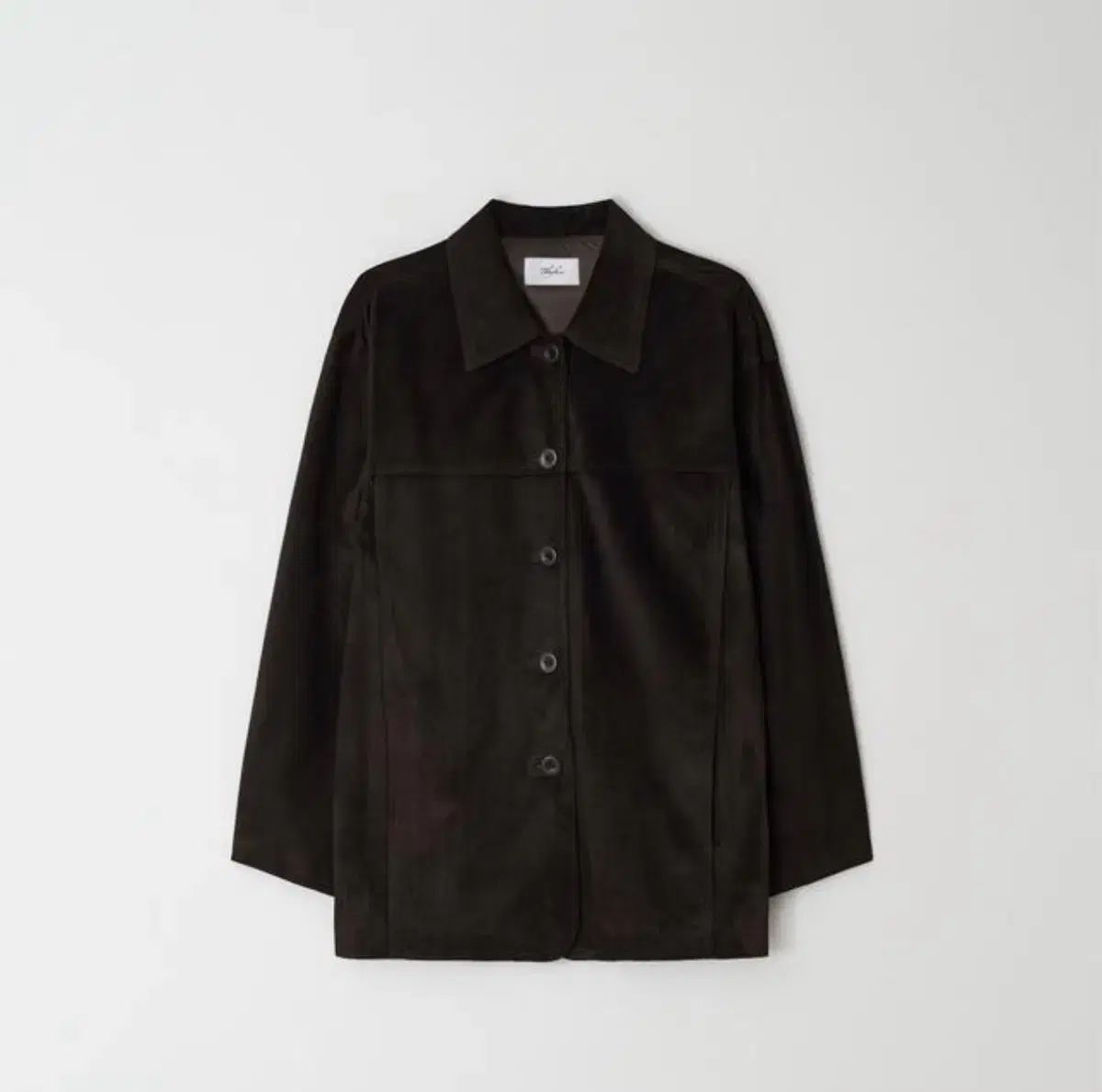 THEFEU スエードジャケット ダークブラウン