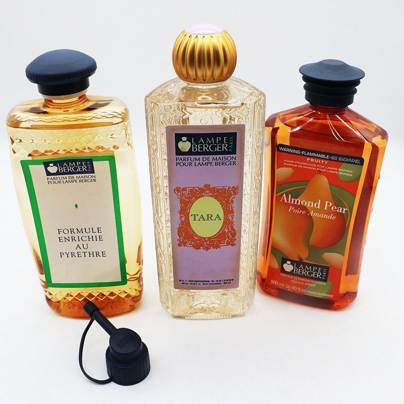未使用 ランプベルジェ オイル 500ml 3点セット Almond Pear