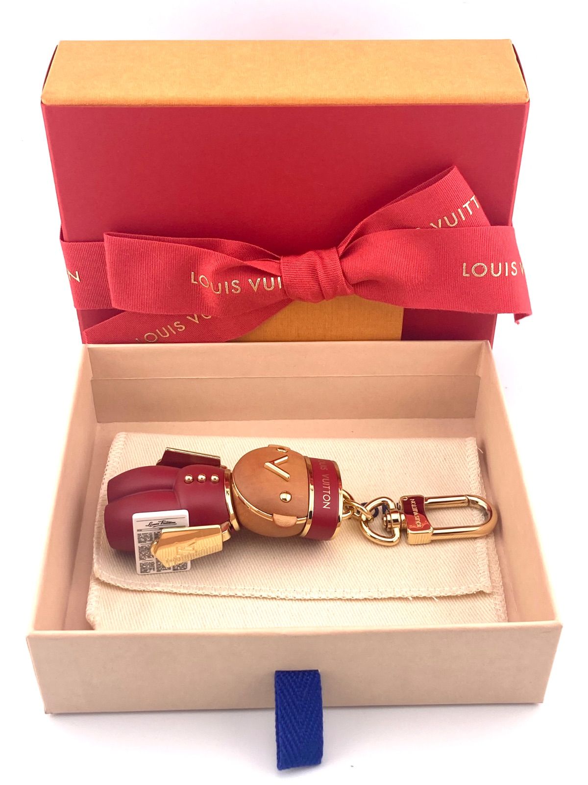 ルイヴィトン　ビジューサック ビー 　チャーム LOUIS VUITTON - ルイヴィトン バッグチャーム ビジューサック