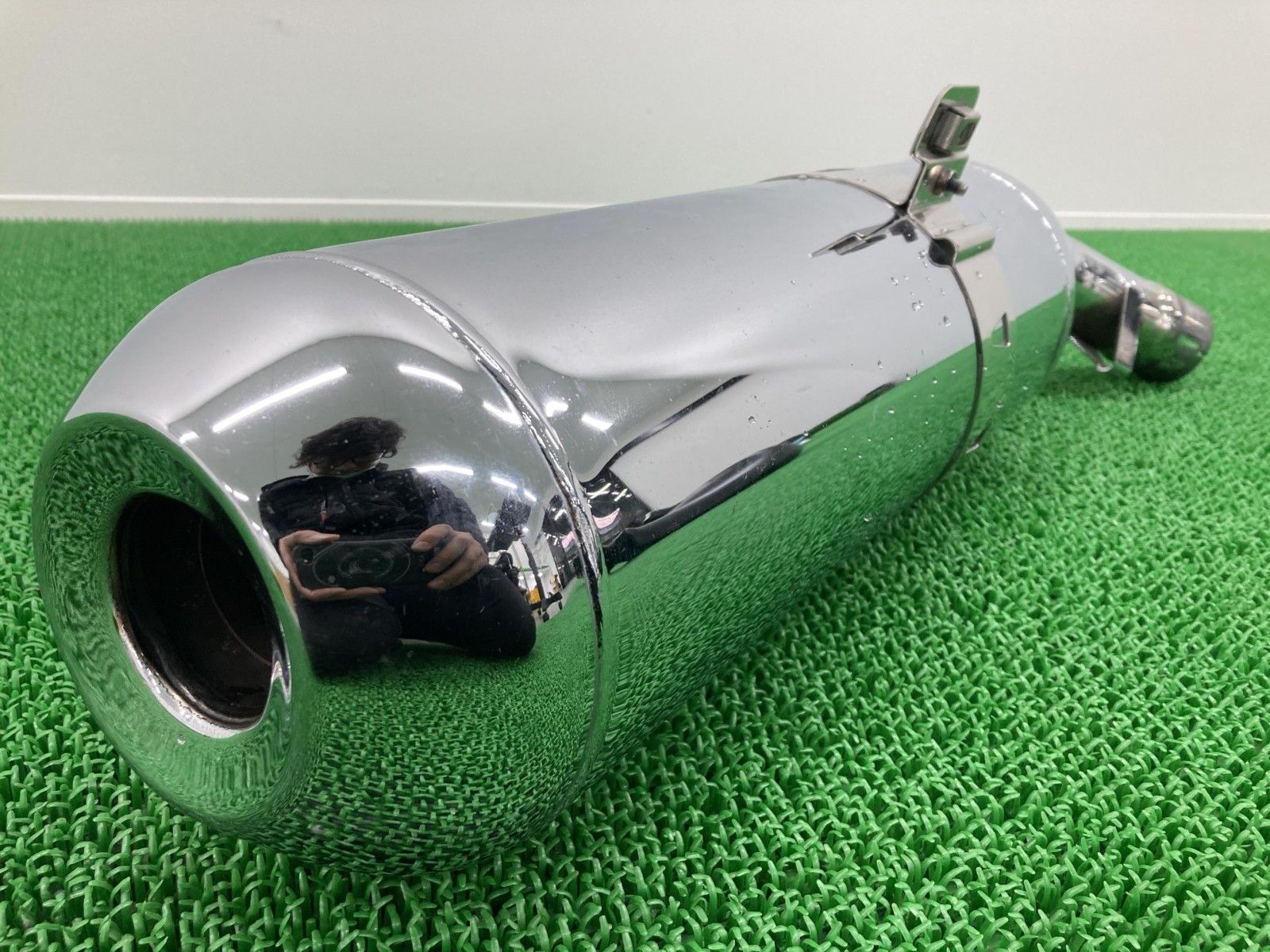 R1200ST サイレンサーマフラー 1812 7677524  純正 中古 バイク 部品 K28 コケキズ無し 品薄 希少品 車検 Genuine Si R1200ST サイレンサーマフラー 1812 7677524 BMW 純正 中古 バイク
