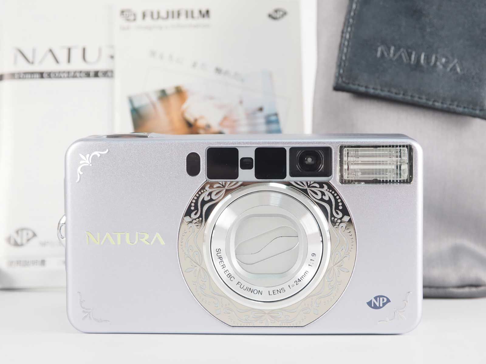 富士フィルム FUJIFILM NATURA S Compact Film Camera Lavender