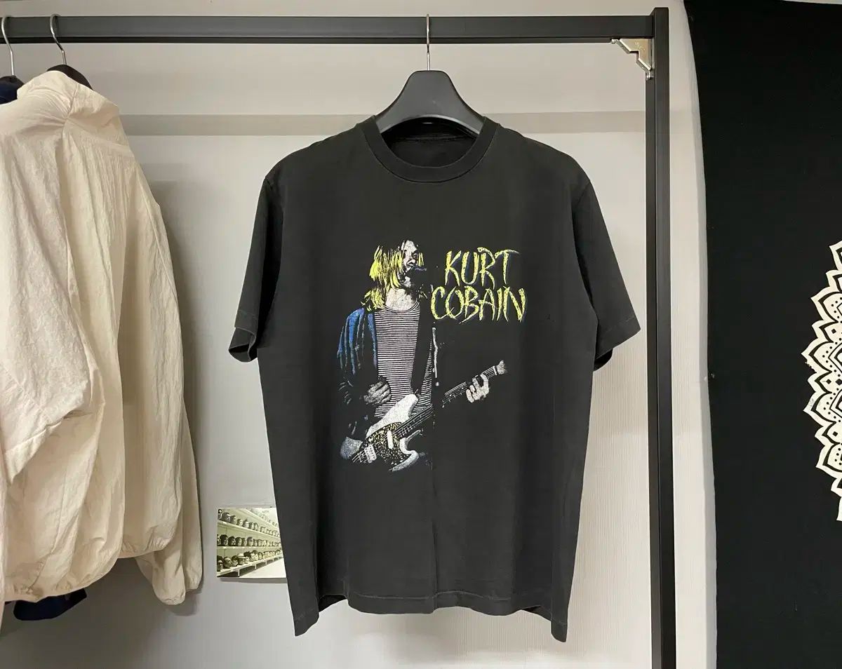 カートコバーン 90s バンドTシャツ APGO 1スタ 緑 バンド Tシャツ 