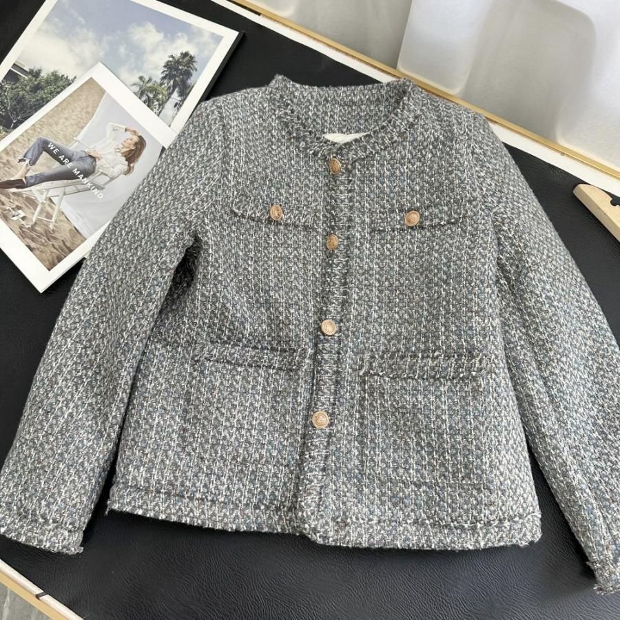 ツイードジャケット ジャケット レディース 春 秋 フォーマル きれいめ ショート丈 ツイード スーツ テーラード スーツ 入学式 USTAUSTRALIA_COM_AU