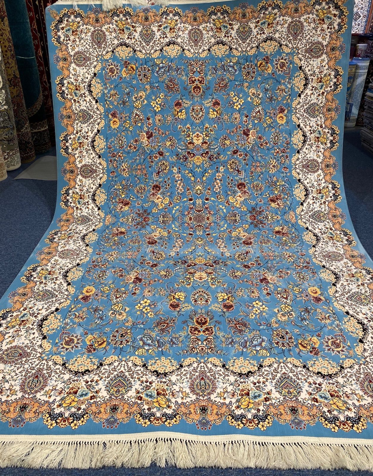 ペルシャ絨毯 200×310 ♥ カーペット ラグ Made in Iran