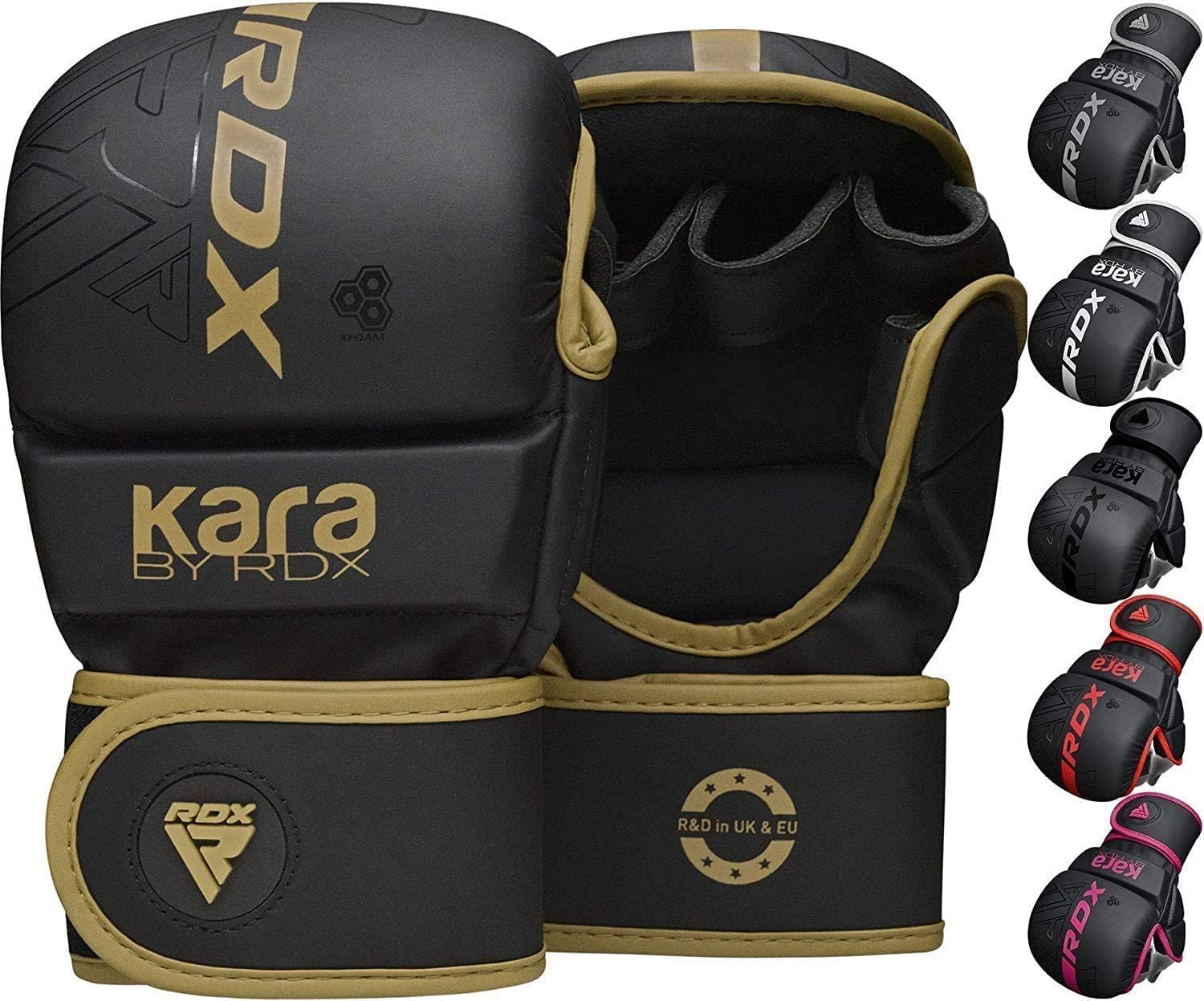 新品 RDX グラップリンググローブ KARAシリーズ オープンフィンガーグローブ 総合格闘技 MMA パウンドグローブ ボクササイズ トレーニング 日本正規品