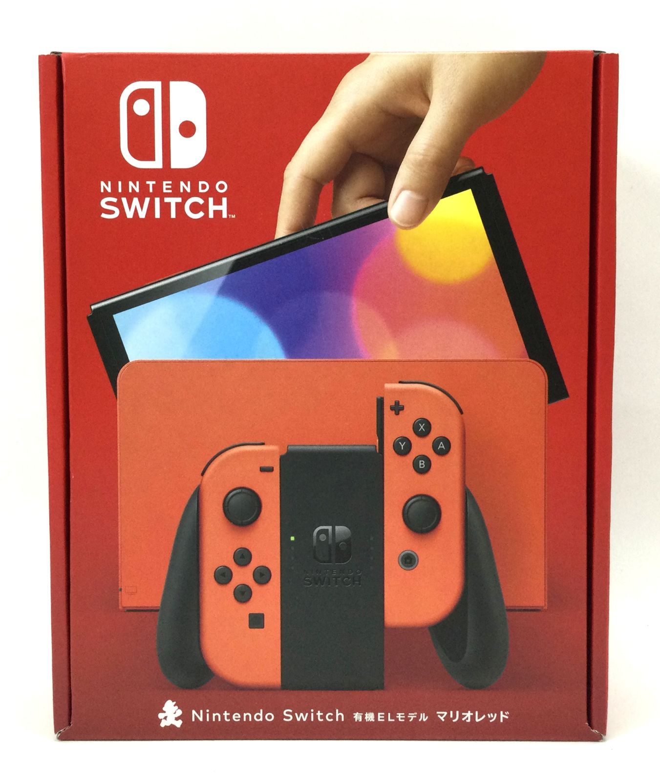 G-0166】Nintendo Switch 有機ELモデル マリオレッド 未使用品② 