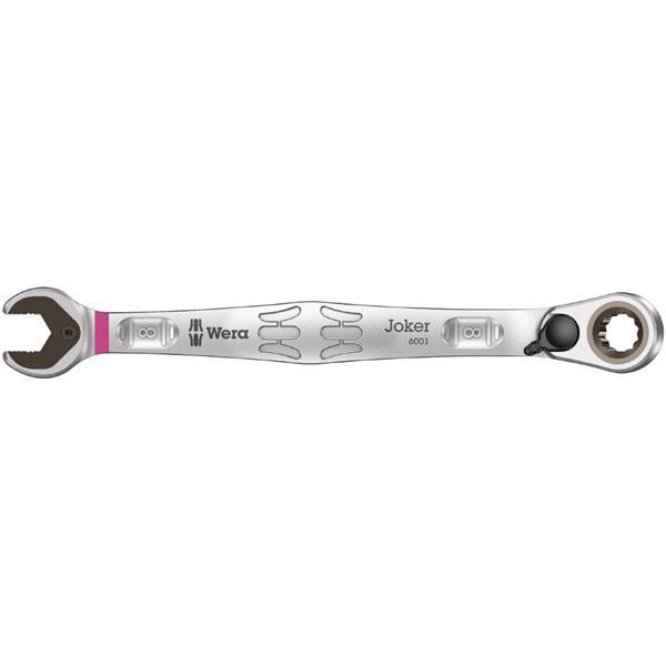 WERA ヴェラ コンビネーション ラチェットレンチ JOKER スパナ部内側口幅8mm 全長144mm 020064 工具 ツール DIY 作業工具 道具