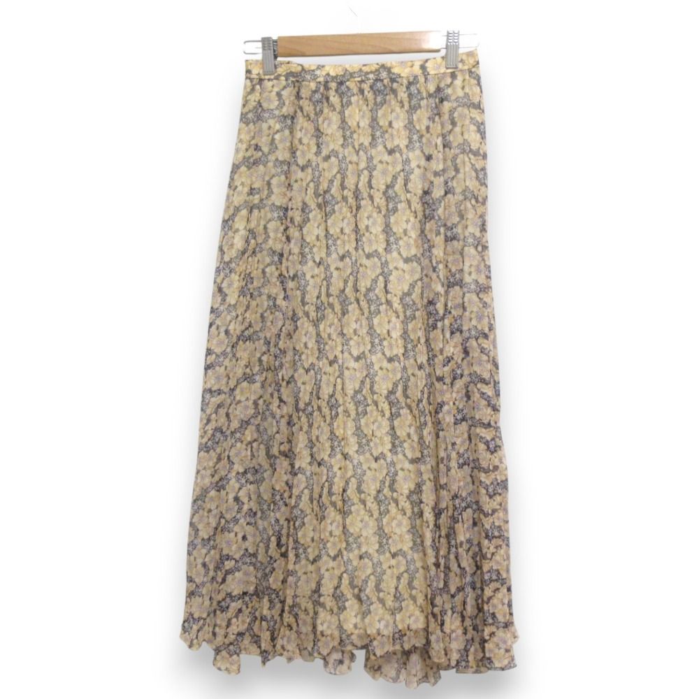 Drawer ポリエステルシルクプリントスカート　40 Drawer ポリエステルシルクプリントスカート 40 Drawer