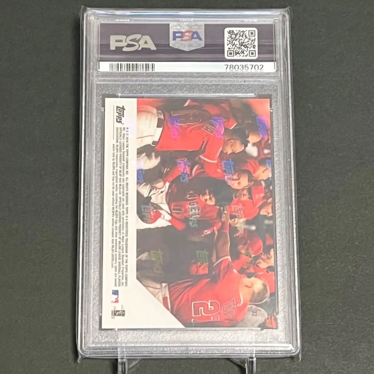 【PSA10】大谷翔平ルーキーカードメジャー第1号ホームラン記念　2018 Topps now(24時間限定販売) Shohei Ohtani #32