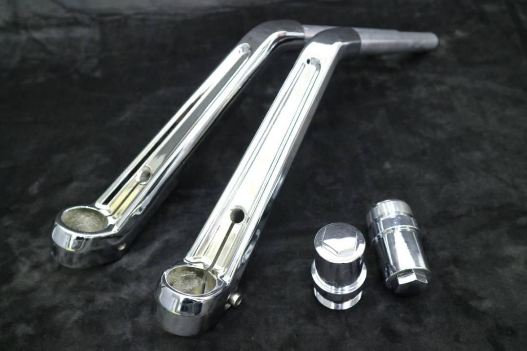 センハン メッキ ハンドル＋延長キット②/ ZRX400 ZRXⅡゼラペケ 