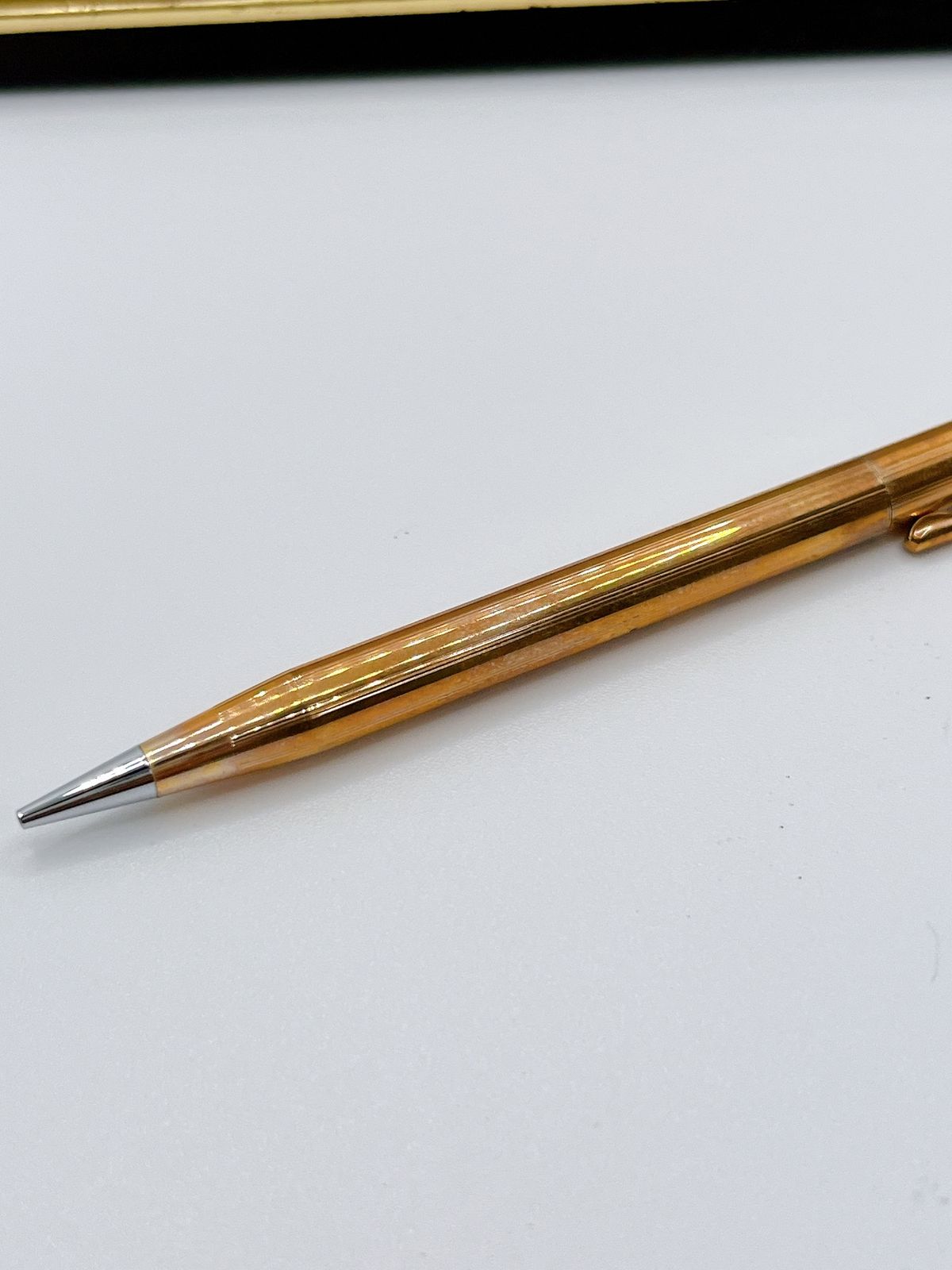 CROSS クロス 14K 1/20 金張　シャーペン ＋ボールペン セット CROSS クロス 14K 1/20 金張シャーペン ＋ボールペン セット