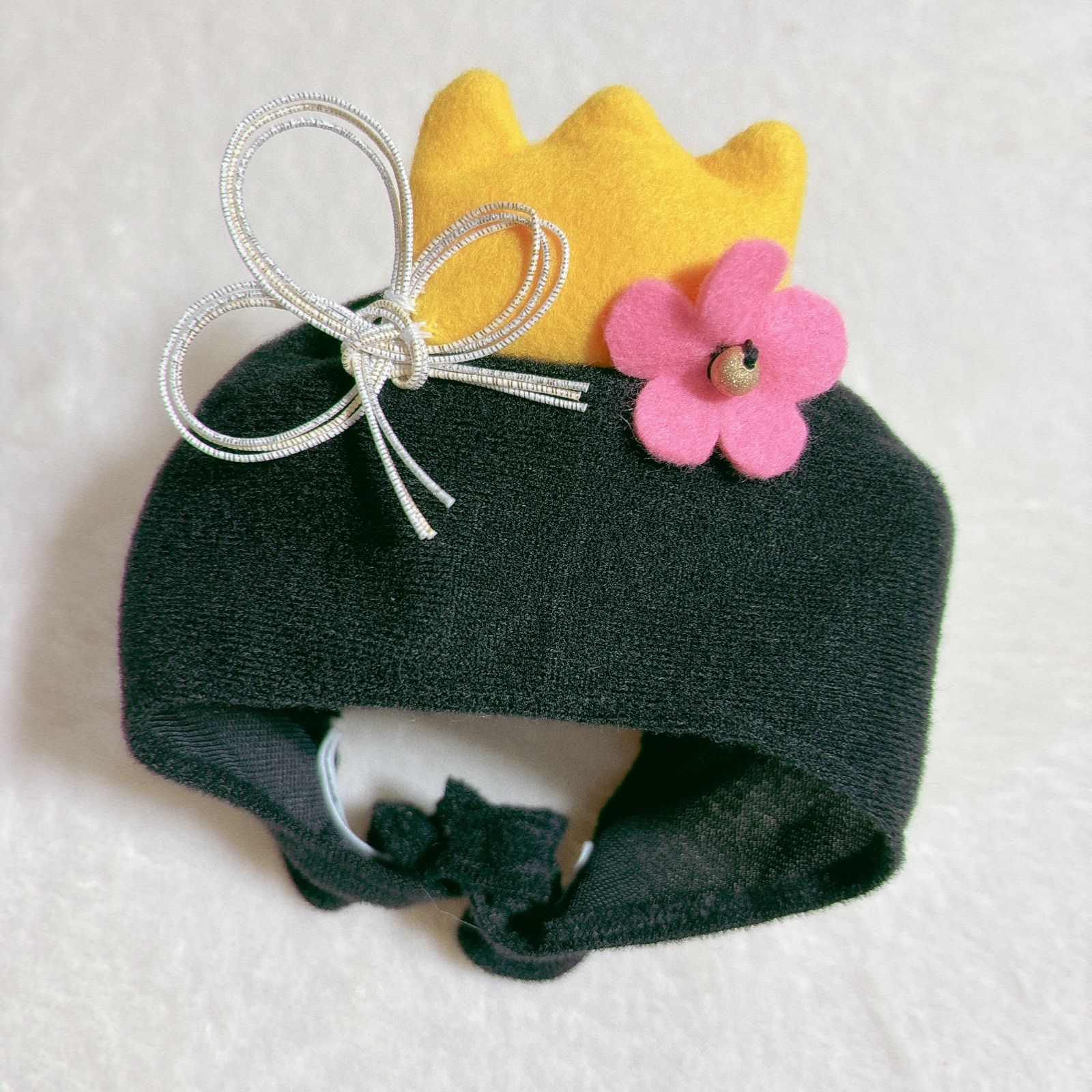 ひな祭り 節句 お雛様 ペット用帽子 被り物 ハンドメイド 猫 小型犬 