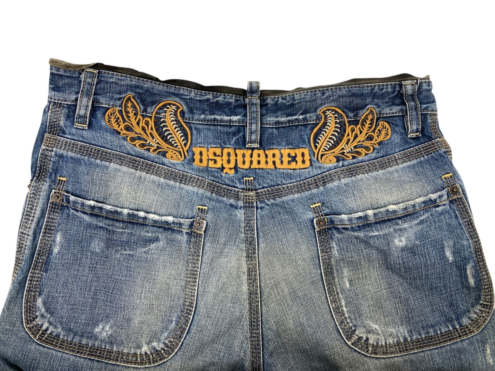 Dsquared2 ディースク 48美品 デニムハーフパンツ メンズ 希少 
