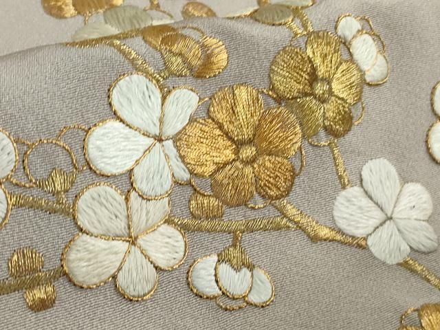 平和屋本店□極上 中国三大刺繍 相良刺繍 総刺繍 訪問着 宝尽くし 枝花