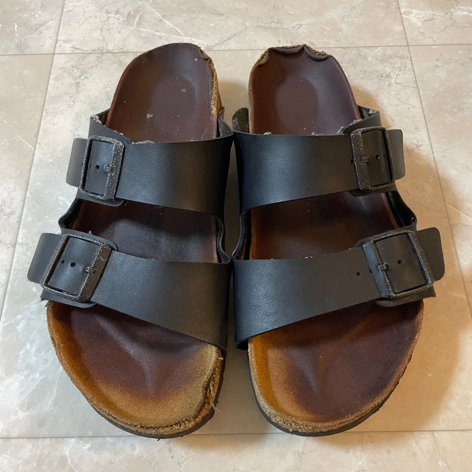 BIRKENSTOCK アリゾナ ブラック 40 BIRKENSTOCK ビルケンシュトック サンダル レディース ブラック
