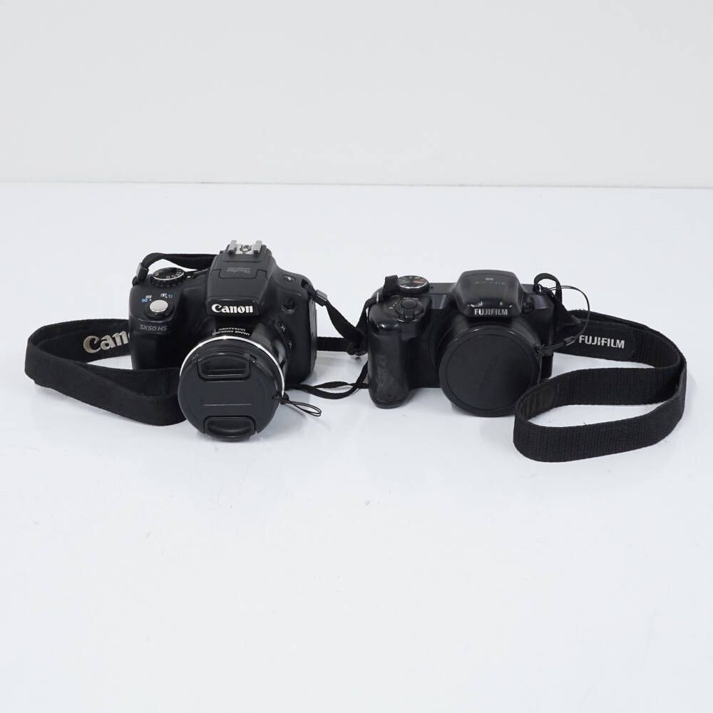 デジタルカメラ3点セット Canon PowerShot SX50 HS + FUJIFILM FinePix S8600 コンパクト