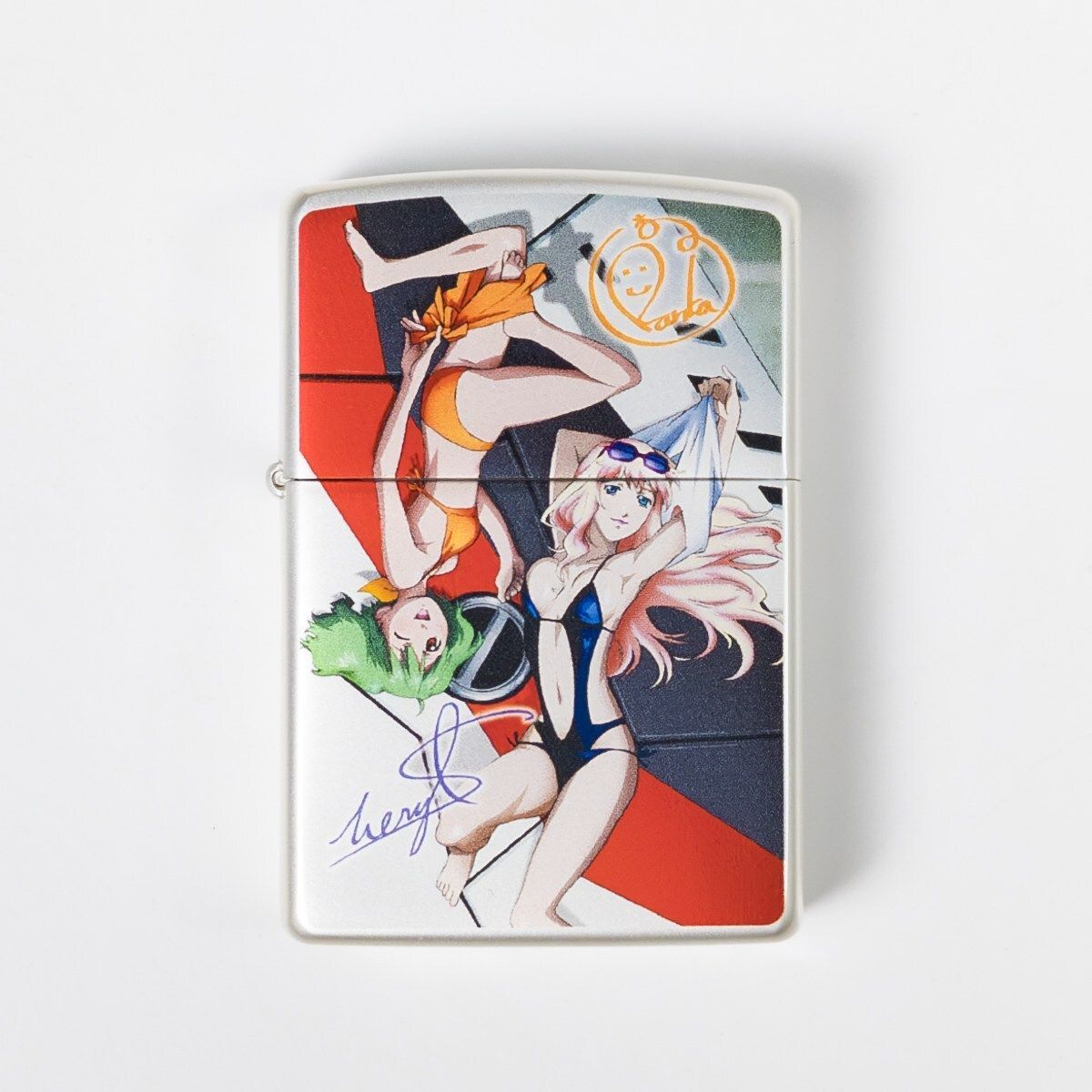 マクロスF ランカ・リー＆シェリル・ノーム オリジナルイラストver. ZIPPO ジッポー - メルカリ