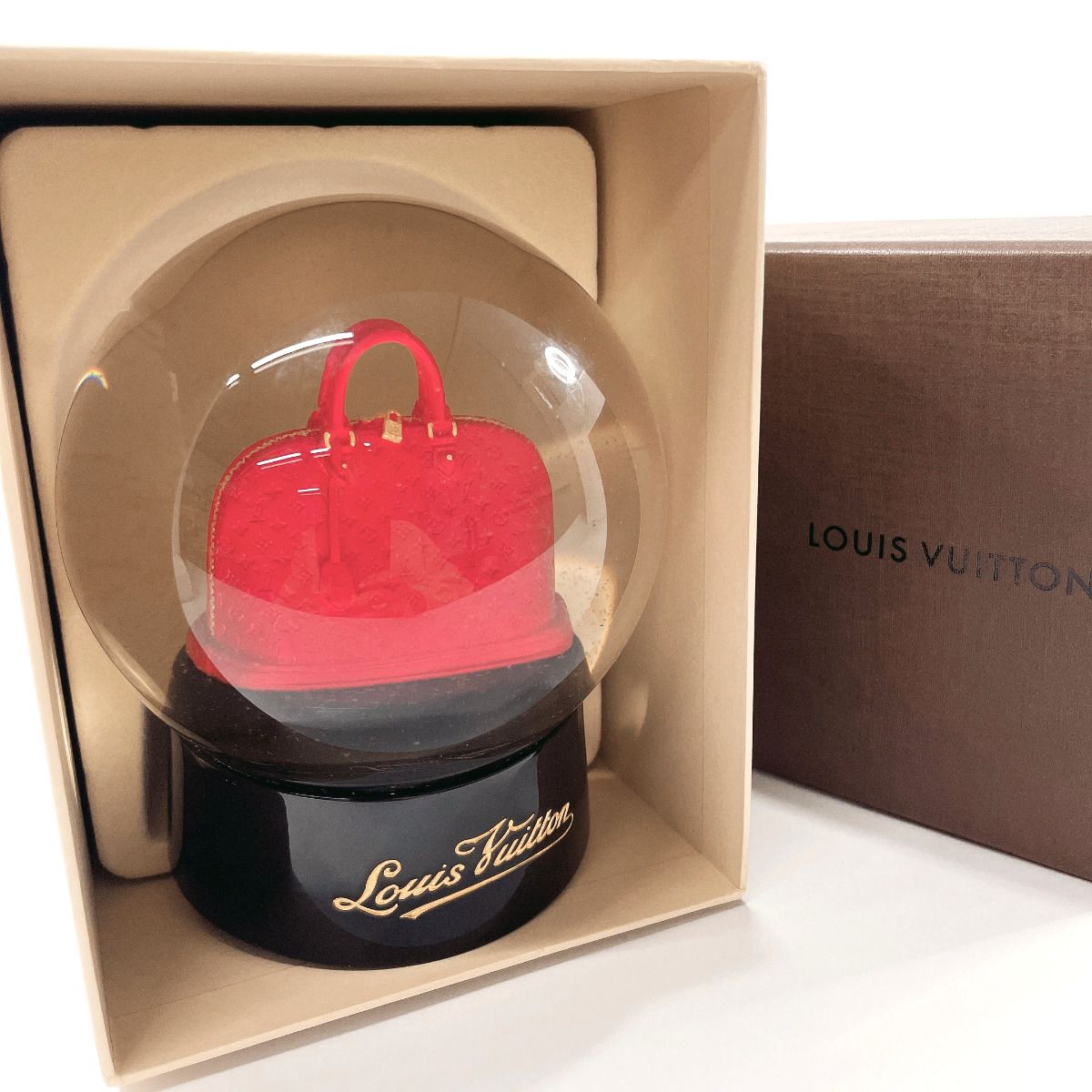 ルイヴィトン その他小物 スノードーム レッド - メルカリ