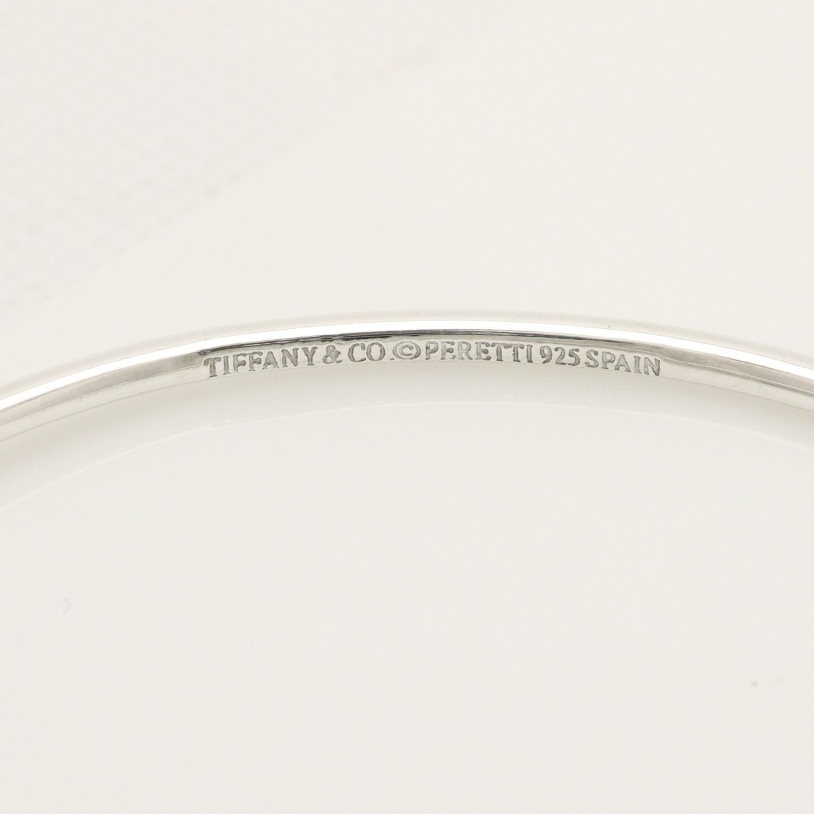 美品】ティファニー TIFFANY&Co. ダブル オープン ハート バングル 