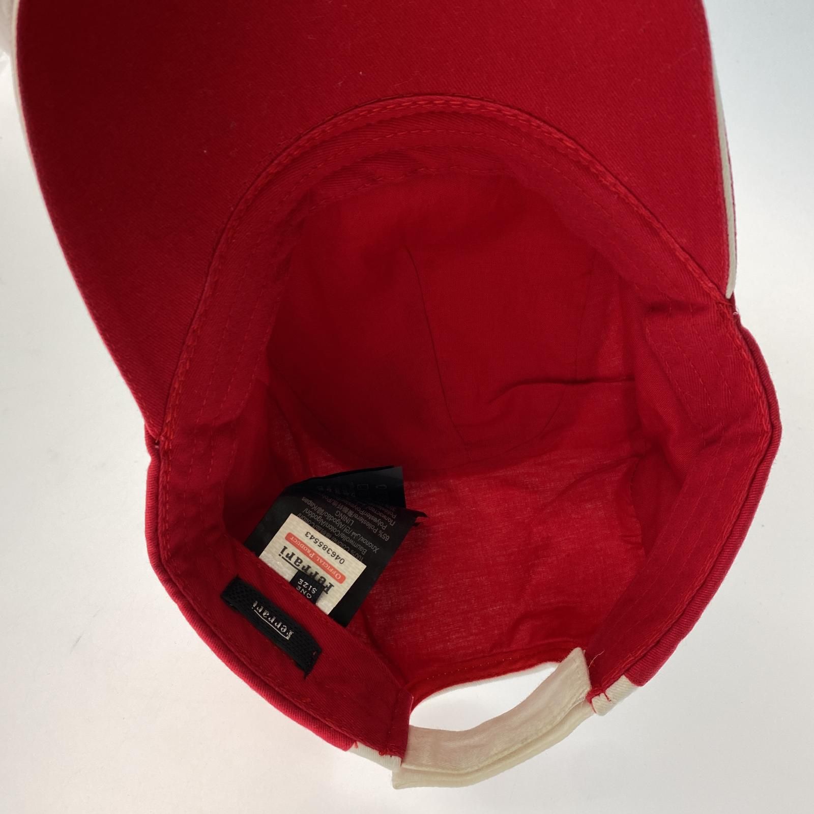 Ferrari フェラーリ オフィシャルグッズキャップ sizeONE SIZE/レッド 