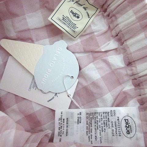 ギンガムチェック セットアップ