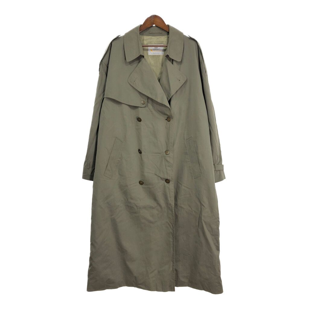 古着 アクアスキュータム トレンチ コート 大きい ビッグ カナダ製 Aqua5 80年代 カナダ製 Aquascutum アクアスキュータム aqua5 トレンチ