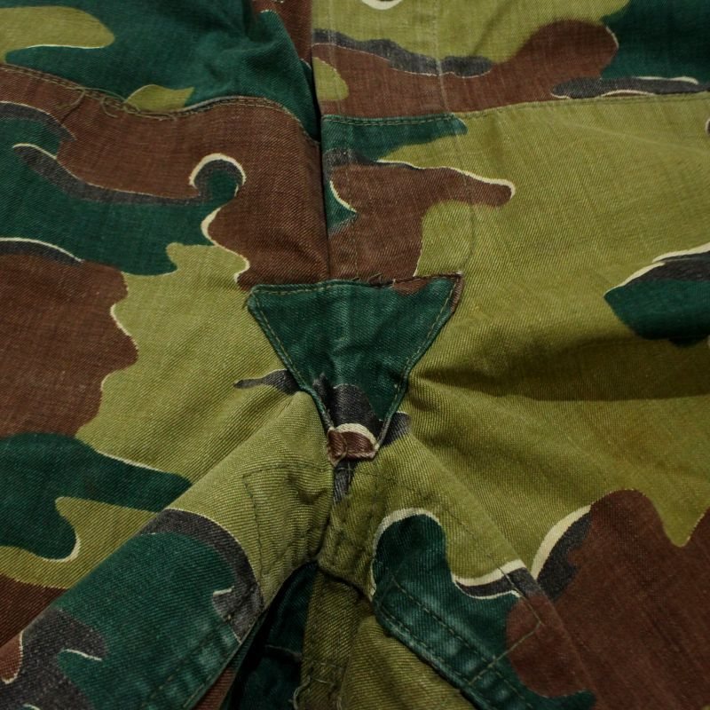 50s vintage ベルギー軍 ジグソーカモ M58 ミリタリーパンツ