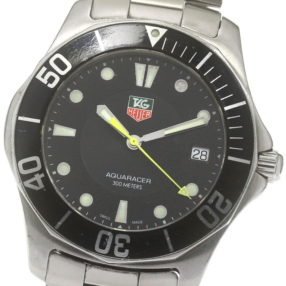 タグホイヤー TAG HEUER WAB1110 アクアレーサー デイト クォーツ メンズ保証書付き_861539