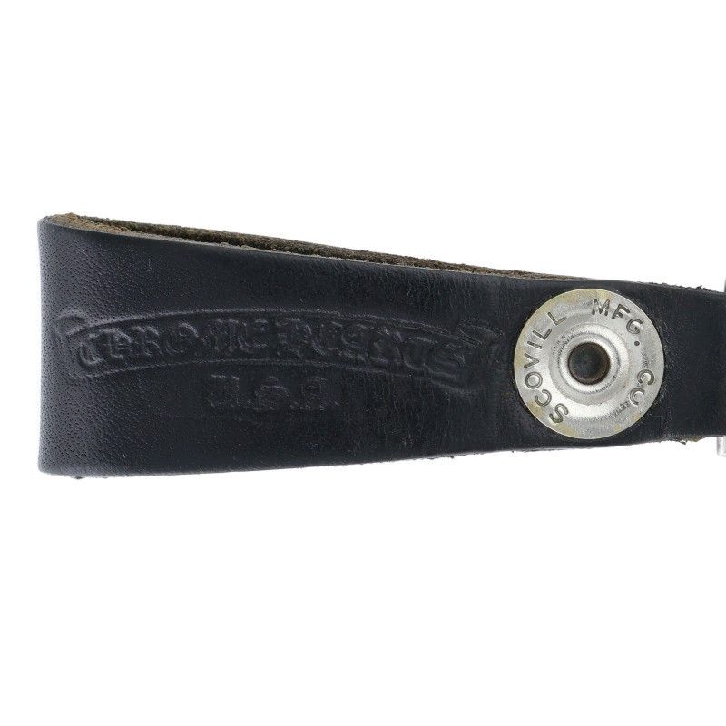 LOOP クロスボールボタンレザーベルトループ