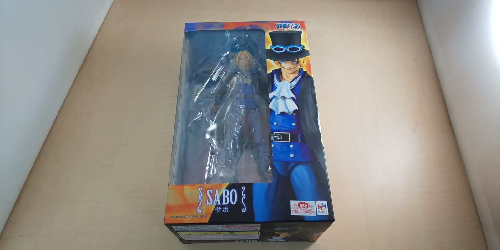ヴァリアブルアクションHeroes ONE PIECE サボ 約18cm PVC製