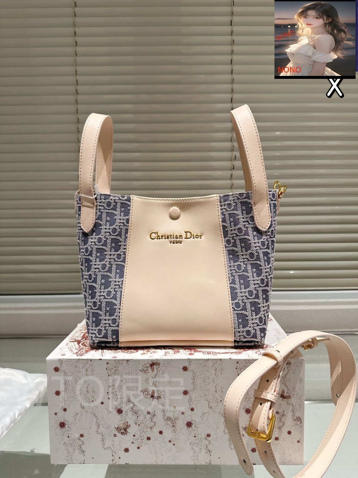 今日特価】Christian Dior Signaturea Bucket Bag クリスチャン