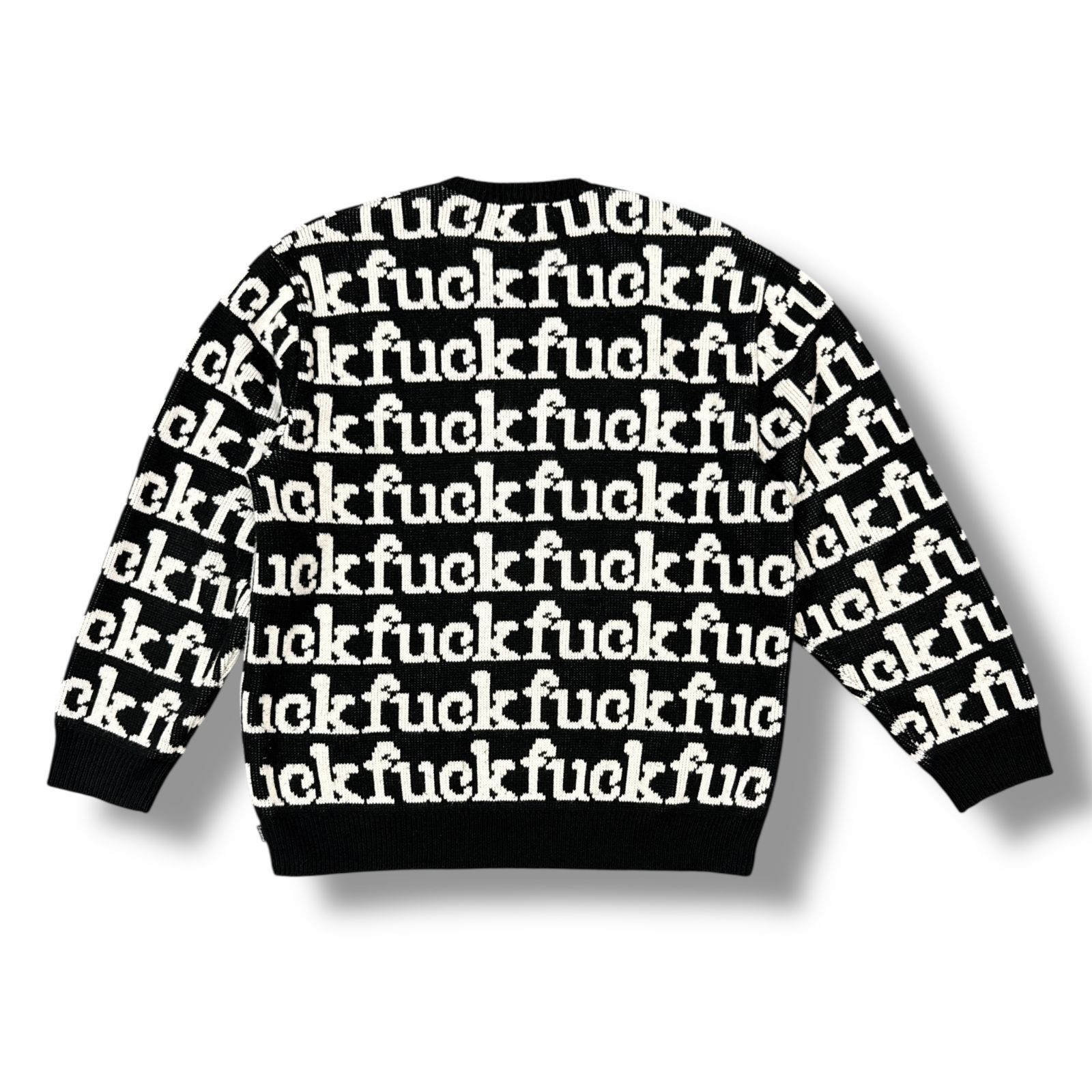 国内正規 参考上代22000円 Supreme 22SS Fuck Sweater ファック