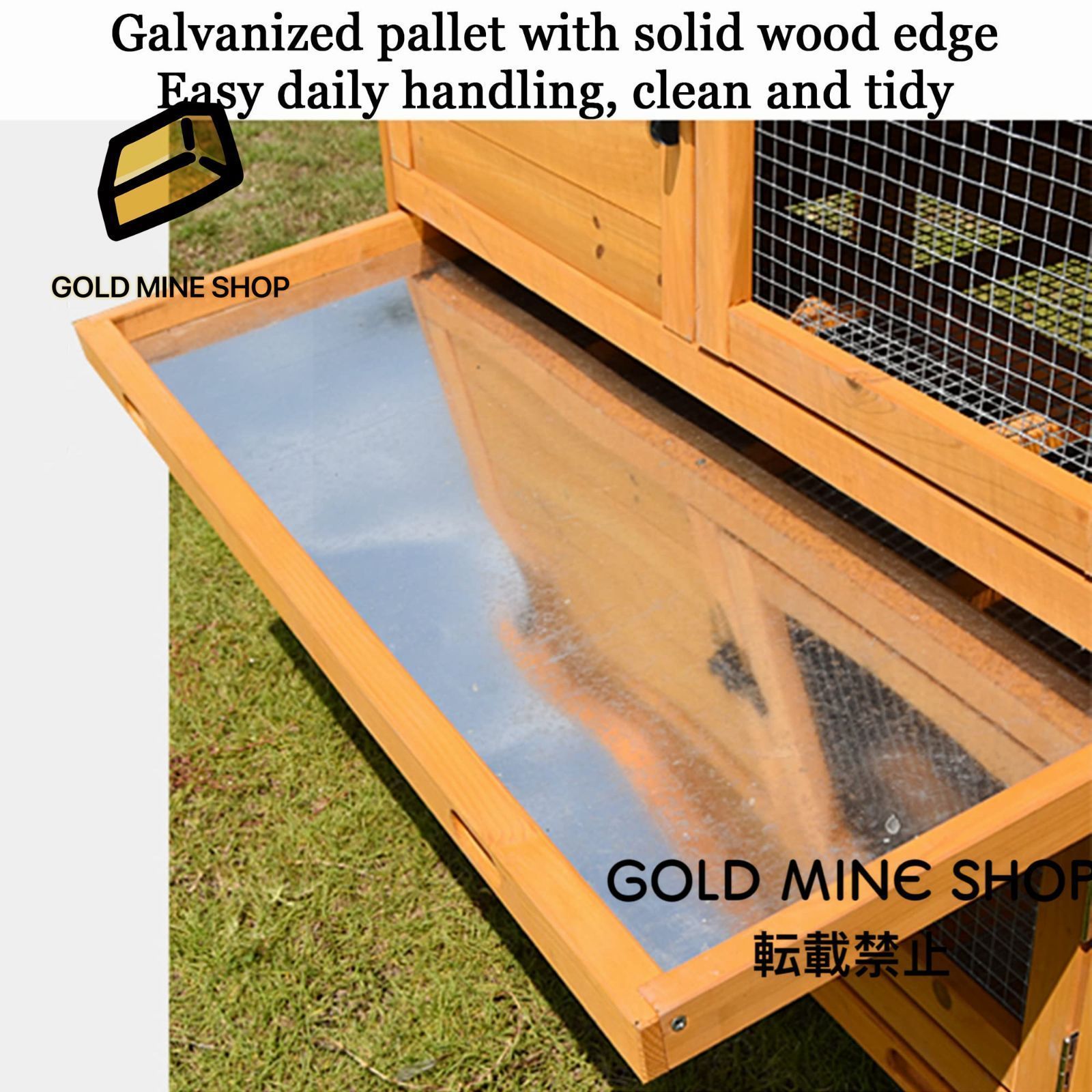 屋外木製鶏小屋耐候性大型