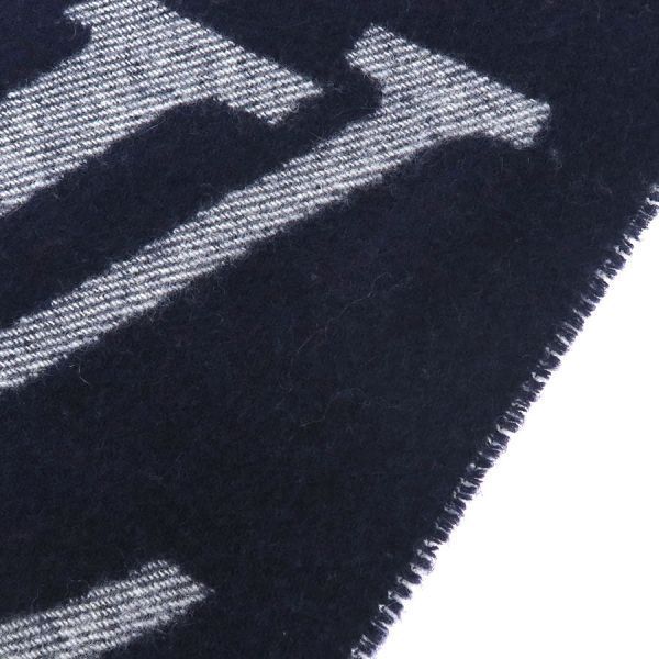 ルイヴィトン エシャルプ・モノグラムキャピタル・マフラー M73454【B  